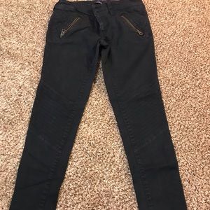 Women’s black (moto) pants
